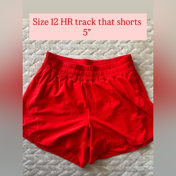 Lululemon track that Shorts 12 - Picture 1 of 2